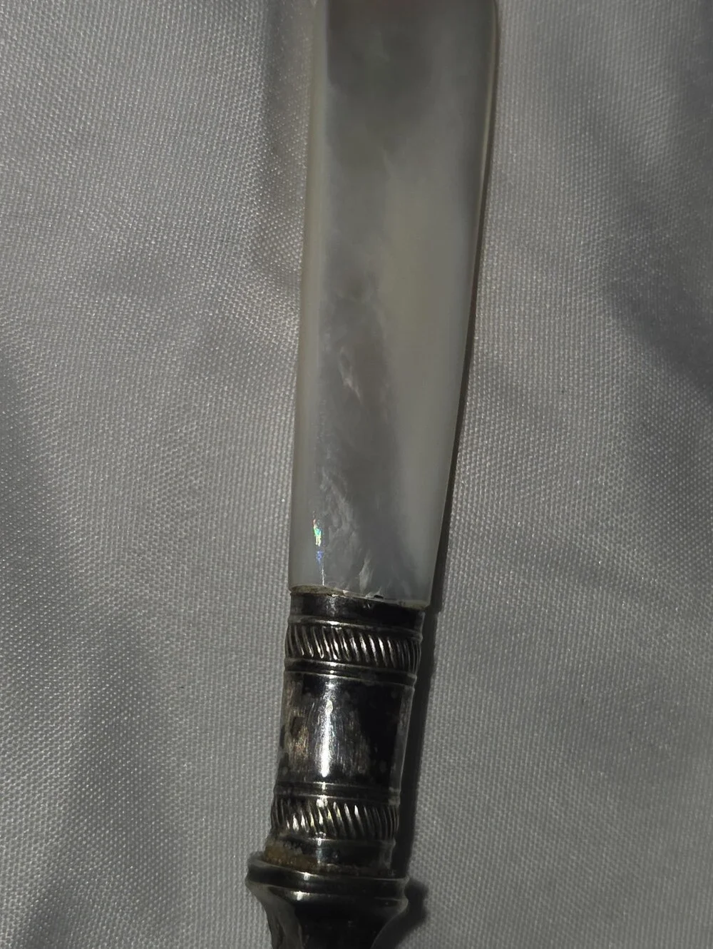 N/A ornate silver